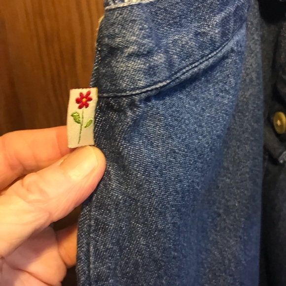 Sprit Mini Girl’s Denim Embroidered Large Jumper - Picture 4 of 7